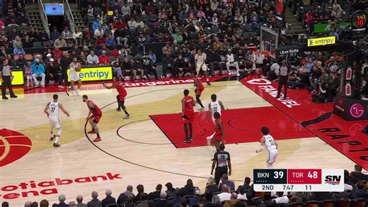 Toronto Raptors vs. Brooklyn Nets - Game Highlights