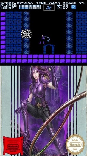 Castlevania: The Lucid Dream (NES ROM Hack) - Medusa No Damage, No Subweapons