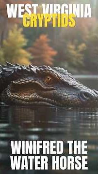 WEST VIRGINIA CRYPTIDS UNCOVERED | WINIFRED THE WATER HORSE #cryptids #cryptid #cryptozoology
