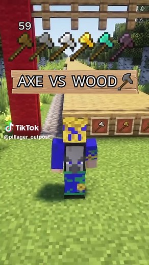 Minecraft Axe vs Wood: Crafting and Building Tips