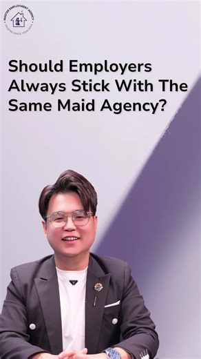 Should employers always stick with the same maid agency? 🤔 The answer: It depends. Continuity can be powerful — if the agency truly understands your household. A good agency remembers: ✔ Your past challenges ✔ Your household preferences ✔ What worked — and what didn’t So you don’t repeat the same mistakes again. At Master Employment Agency, every client is supported by a dedicated Personal Relationship Manager (PRM) who understands your unique situation and helps find better matches over time. 