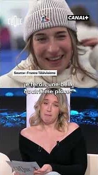 Ludivine Sagnier and Mamadou Sidibé reenact Perrine Laffont's speech - CANAL+