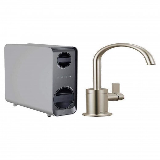 Delta Clarifi 6-Stage Under-Sink Reverse Osmosis Water Filtration System and Stainless Reverse Osmosis Beverage Faucet - The Home Depot