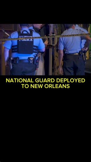 NATIONAL GUARD DEPLOYS TO NEW ORLEANS AS HEIGHTENED SECURITY PLANNED FOR NEW YEAR’S EVE 🚨🎆🇺🇸 • Louisiana officials ordered the deployment of hundreds of National Guard troops to New Orleans as part of heightened security measures ahead of New Year’s Eve and other major events, including the Sugar Bowl and Mardi Gras. The Guard will support local and federal law enforcement with patrols, traffic control and crowd security, aiming to deter crime and reassure visitors during one of the city’s b