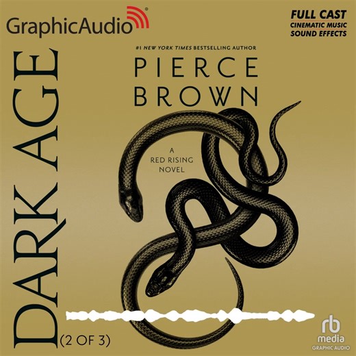 Listen to a Graphic Audio Sample from the NEW Red Rising Saga 5: Dark Age (2 of 3) by Pierce Brown. https://loom.ly/jF7juS4. In his darkening shadow, a new hero rises. Lysander au Lune, the displaced heir to the old empire, has returned to bridge the divide between the Golds of the Rim and Core. If united, their combined might may prove fatal to the fledgling Republic. | GraphicAudio