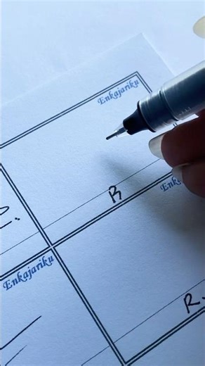 How to sign the letter R?