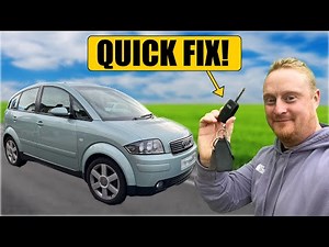 This easy 2 minute fix will get your Audi A2 alarm working like new!