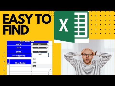 Simple Record Management On Spreadsheet (Four Criteria Filter) "Customizable"