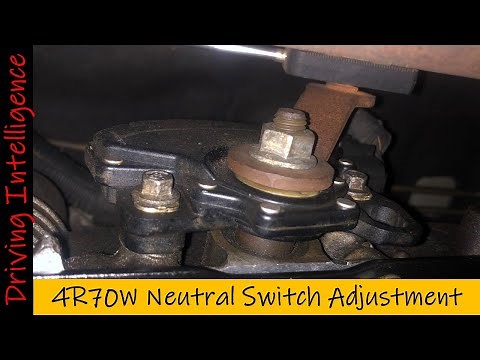 4R70W Neutral Safety Switch, Range Selector Adjustment & AODE, 4R75W, 4R75E