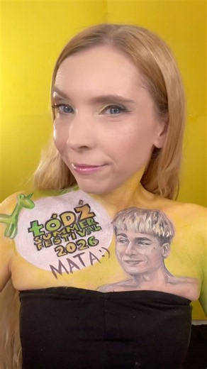 Mata- Łódź Summer Festival 💚💛 #mata #today #festival #lodz #makeup