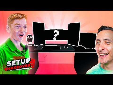 I Surprised My Subscriber with his Dream Gaming Setup! - Setup Makeover Season 8