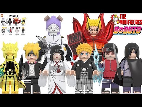 Unofficial Lego Boruto Naruto Next Generation Anime Minifigures WM BLOCKS WM6152 | Boruto |Momoshiki