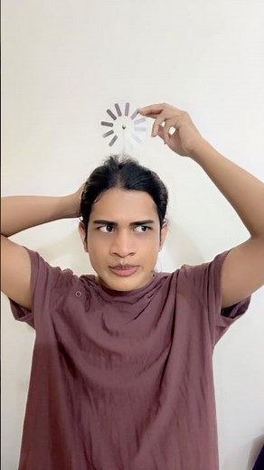 DIY Brain Loading… hairband 😛😆 #shorts #memes