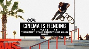 Watch the Fiend bmx and Cinema BMX teams straight killing the Vans HB Skatepark! Riders include Garrett Reynolds, Ty morrow, Chad Kerley, Johnny Raekes Jr., Augie Simoncini, Colin Varanyak, and more! | Bike or Board