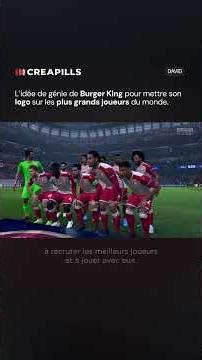 Burger King's brilliant idea to put its logo on the world's greatest players