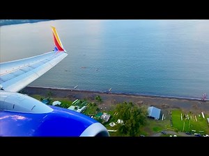 [4K] – Full Flight – Southwest Airlines – Boeing 737-8H4 – HNL-ITO – N8327A – WN445 – IFS Ep. 567