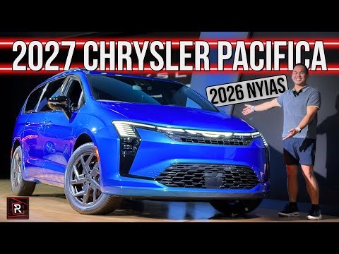 New Face & Logo! | 2027 Chrysler Pacifica | Detailed First Look | 2026 NYIAS