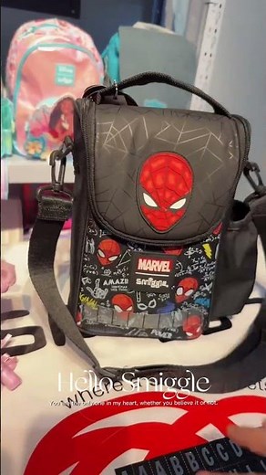 Smiggle Spider-man lunch kit