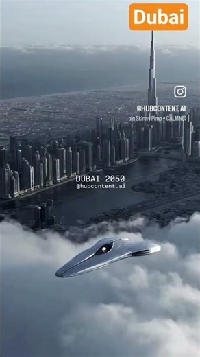 "2050 का दुबई 😲 भविष्य की दुनिया आज!"#ytshorts #ai2050 #artificialintelligence