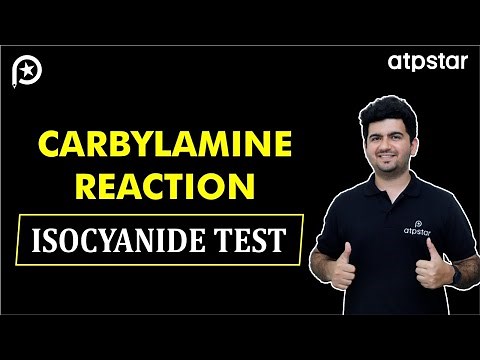 Carbylamine reaction (Isocyanide test) | Organic Chemistry | IIT JEE & NEET | Vineet Khatri Sir