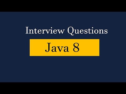 Java 8 Interview questions/Interview Preparation
