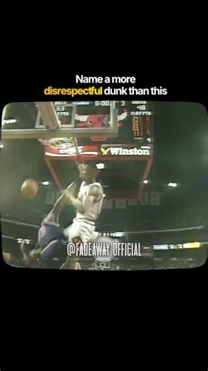 Name A More DISRESPECTFUL Dunk Than This 🤯🔥 #NBA #Basketball #Shorts