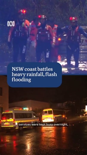 Severe thunderstorms and heavy rain continue to batter the NSW coast, with parts of the Central Coast preparing to isolate. Heavy rainfall is ongoing in Western Sydney and the Blue Mountains, with up to 68 millimetres of rainfall in some areas early this morning. 🎤 Nandini Dhir via ABC News NSW Full story: https://www.abc.net.au/news/2026-01-18/flooding-heavy-rainfall-severe-weather-nsw-coast/106241644?utm_campaign=abc_news_web&utm_content=link&utm_medium=content_shared&utm_source=abc_news_web 
