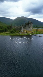 Welcome to Kilchurn Castle! The pronunciation is something similar to “Kil-ch’urn” using the same hard “ch” sound that is used in the word “loch”. The castle can be found on a small stretch of land jutting into Scotland’s longest freshwater loch, Loch Awe. If you are lucky you might meet some Highland Cows on your approach (as you will know if you saw last nights video) - please give them space and don’t feed them if you do encounter them! #scotland #kilchurncastle #lochawe #andythehighlander #v