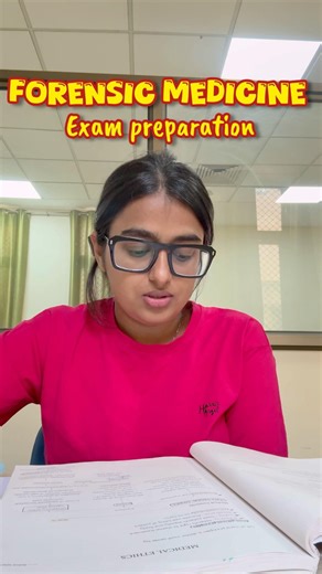 *MBBS*👩‍⚕️m LAW ki pdhai🤔|FMT Exam Preparation🤓 #minivlog#aiims#exam#library#mbbs#neet#shorts#fyp