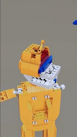 Glamrock Freddy #fnaf #lego satisfying build