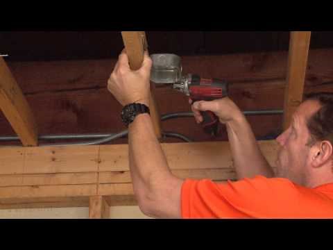 Octagon Box: 4" Octagon Box w/ New Construction Bracket, Side & Bottom Knockouts 54151-FAN