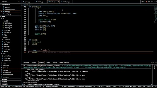 #python #geneticalgorithm #ai #gamedev #machinelearning #coding | Juan Pablo Salinas