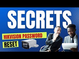 How to reset hikvision ip camera password with reset button