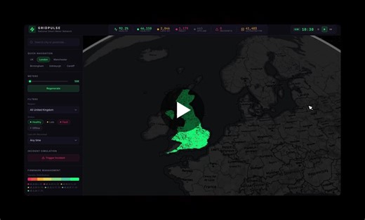 As smart meter deployment scales across the UK, 𝘃𝗶𝘀𝗶𝗯𝗶𝗹𝗶𝘁𝘆 𝗯𝗲𝗰𝗼𝗺𝗲𝘀 𝗶𝗻𝗳𝗿𝗮𝘀𝘁𝗿𝘂𝗰𝘁𝘂𝗿𝗲. At national scale, dashboards aren’t enough. You need 𝗰𝗼𝗺𝗺𝗮𝗻𝗱. So I built… | Mario M.
