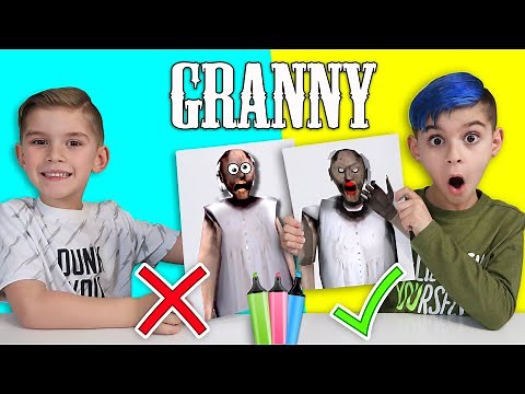 3 MARKER CHALLENGE!! (Granny Edition)