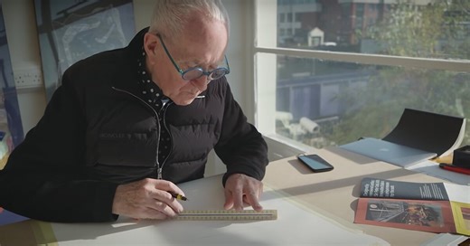 sir peter cook discusses the benefits of drawing by hand