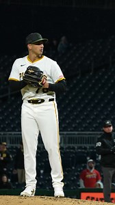 96K views · 1.5K reactions | The fifth Pirates pitcher to go at least 4.0 innings when earning his first Major League save since saves became an official stat in 1969, according to the Elias Sports Bureau. | Pittsburgh Pirates | Facebook