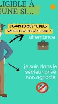 SAVAIS-TU QUE TU PEUX AVOIR CES AIDES À 18 ANS ? #python #etude #orientation