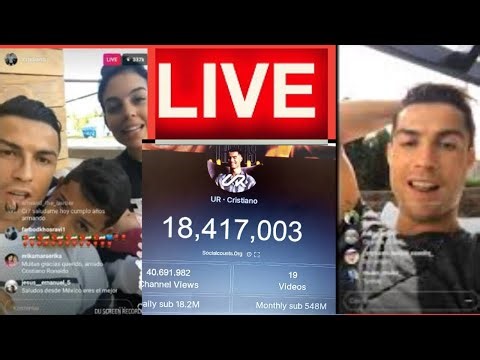 your cristiano channel / live: subscribe count ronaldo youtube latest update