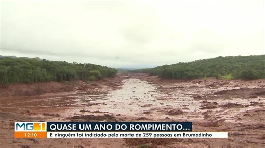 Tragédia de Brumadinho completa um ano; até hoje ninguém foi indiciado pelo desastre