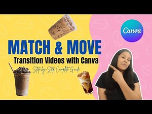 Match and Move Transition Videos with Canva | Canva Tutorial