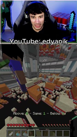 VEGETTA 777 GANO POR TI #minecraft #minecraftjava #tntrun #hypixel #vegetta777 #humor #fail #shorts