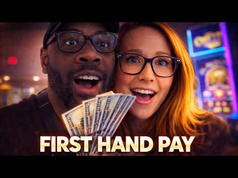 Our First Handpay… On Her Birthday