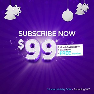 99$ = 3 month subscription installation FREE receiver what are you waiting for? Call 01 594533 and subscribe now! #Cablevision #holidayoffer #TVentertainment #HDchannels | Cablevision