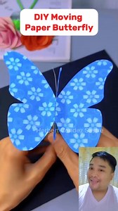 1.8M views · 13K reactions | DIY Moving Paper Butterfly, nice art activity for kids #diy #diyideas #tips #tipsandtricks #TipsTricks #hacksandtips #lifehacksforhome #trend #virals #trendingreelsvideo #trendingreels #lifehacks #lifehack #lifehacktutorial #diypaperbutterfly #paperbutterflies #paperfolding #activityforkids #kidsactivitiesideas #kidsactivitiesathome #kidsactivity #artprojectsforkids #artproject #amazingvideo #usefultips | Herbert Condez Sastre | Facebook