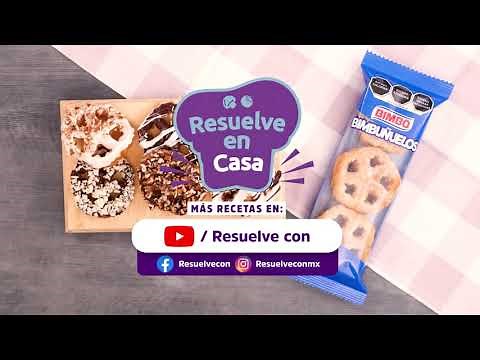 Bimbuñuelos Bimbo cubiertos de chocolate- Resuelve con Bimbo