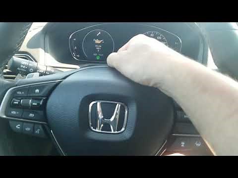 2018 honda accord Maintenance oil life reminder Reset