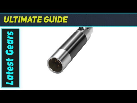 QIANRENON 3Pin Mini XLR: The Ultimate Audio Connector for Wireless Mics & DJs
