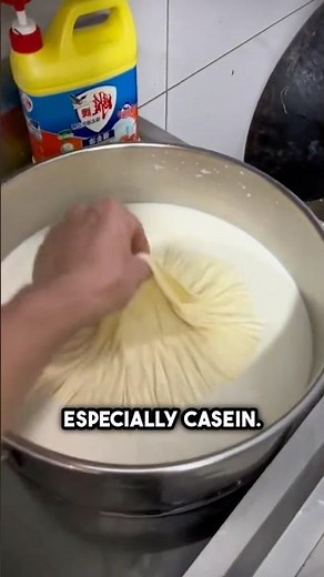 Why Hot Milk Forms a Skin on Top #shorts