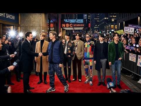 BTS Finally Makes It to Jimmy Fallon! Jungkook Immediately Takes the Spotlight